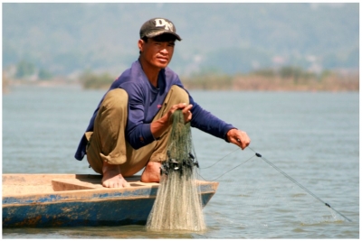 Laos les pecheurs du Mekong_1
